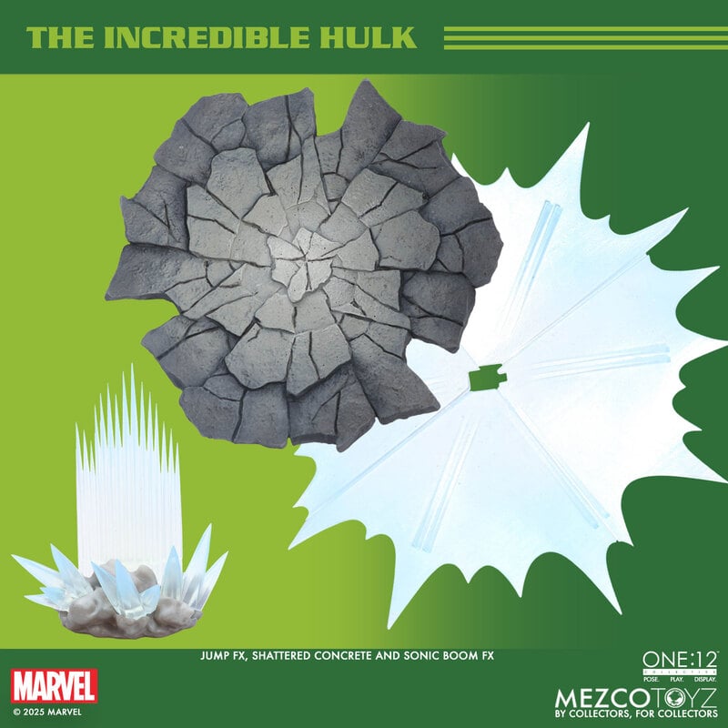 (Pre-order) Mezco One:12 Collective The Incredible Hulk – 1/12 Action Figure