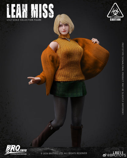 (Pre-order) Brotoys 1/12 Leah Miss LR015 Action Figure with Preorder Bonus Light
