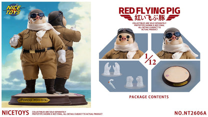 (Pre-order) NICETOYS Red Flying Pig NT2606A 1/12 Action Figure