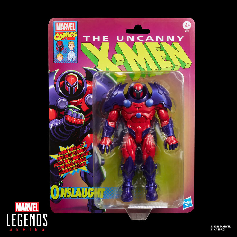 Hasbro Marvel Legends Series X-Men - Retro card Onslaught Action Figure