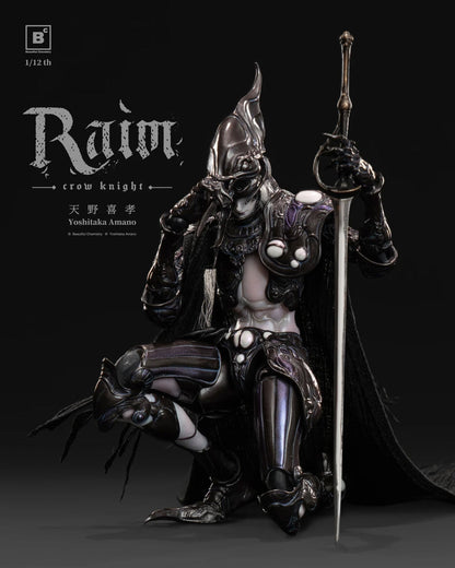 (Pre order) Beautiful Chemistry Yoshitaka Amano Mystic Raven Knight Raim 1/12 Action Figure