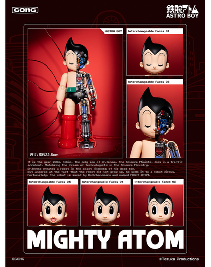 GONG Studio Astro Boy Metal Action Series 1/12 scale action figure with alloy frame and LED features