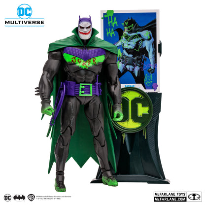 DC Multiverse Figures Batman White Knight Jokerized (Gold Label)