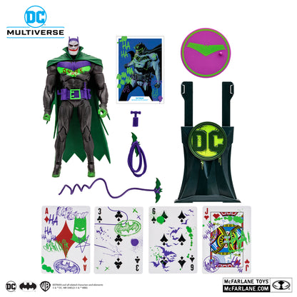 DC Multiverse Figures Batman White Knight Jokerized (Gold Label)