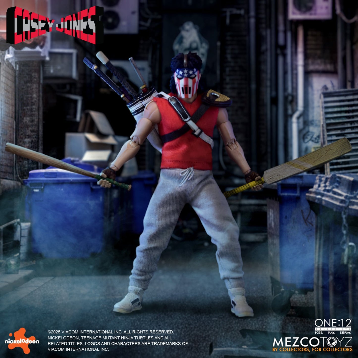Mezco One:12 Collective Casey Jones 1/12 Scale Action Figure