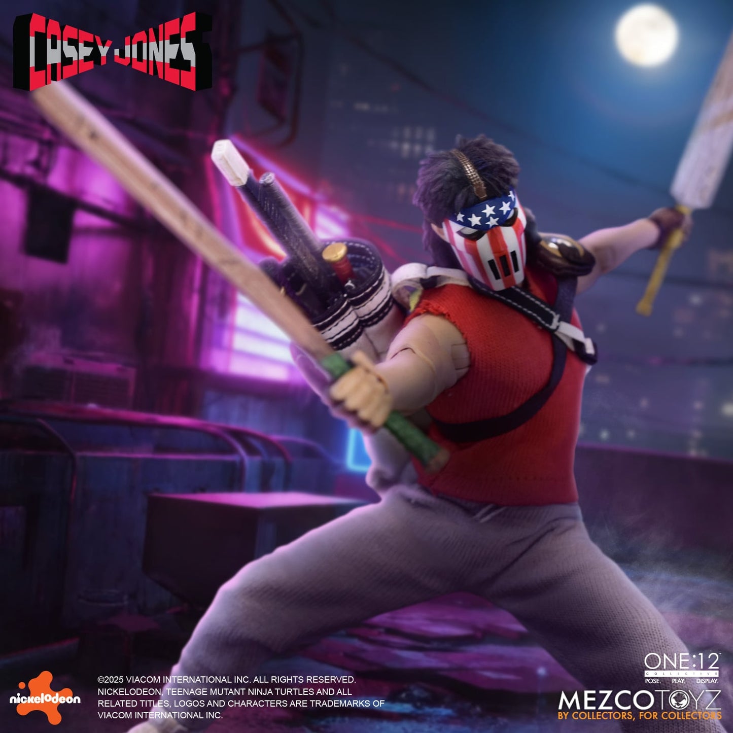Mezco One:12 Collective Casey Jones 1/12 Scale Action Figure