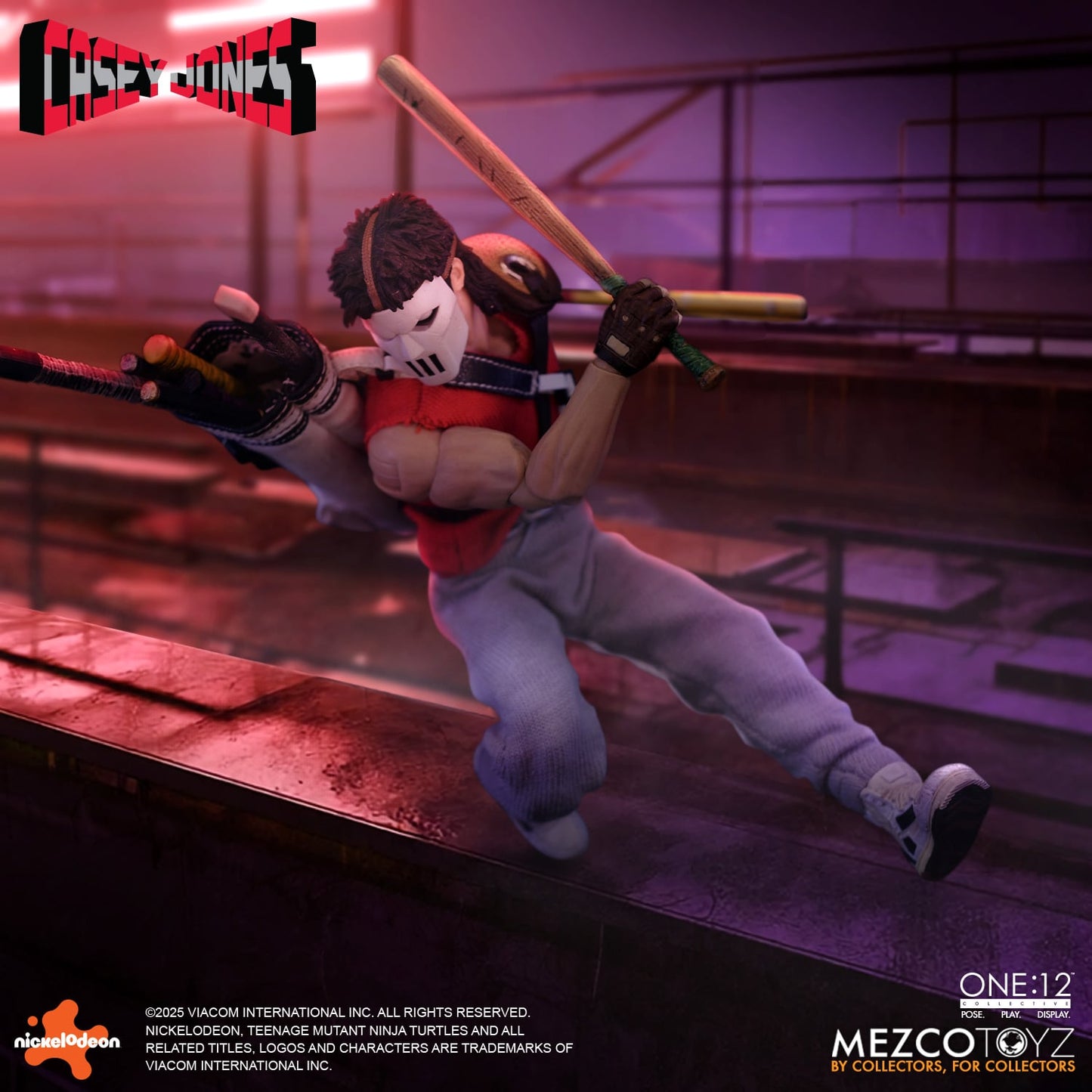 Mezco One:12 Collective Casey Jones 1/12 Scale Action Figure