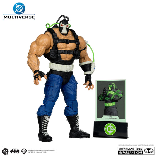 McFarlane Toys DC Multiverse Bane (Glow in the Dark Edition) Action Figure – Gold Label