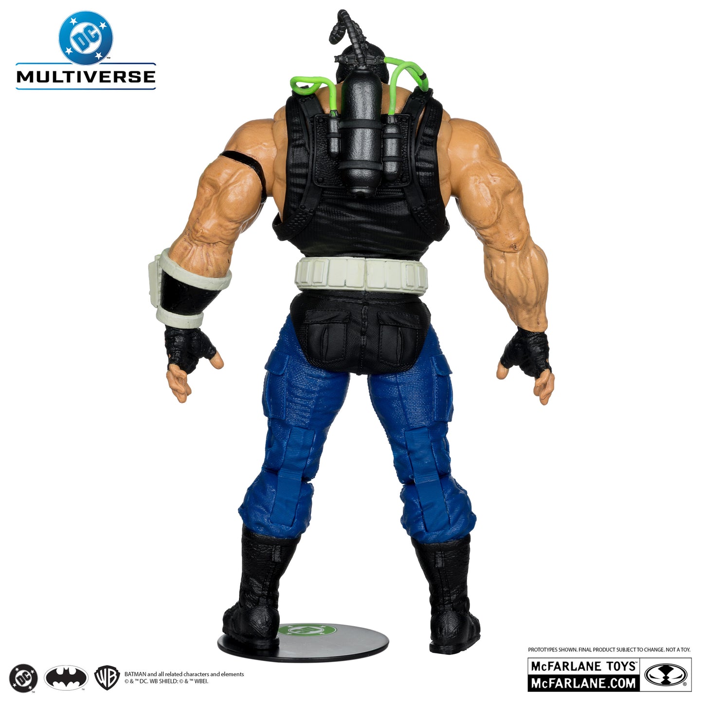McFarlane Toys DC Multiverse Bane (Glow in the Dark Edition) Action Figure – Gold Label