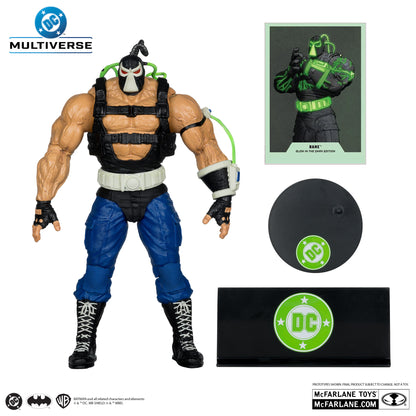 McFarlane Toys DC Multiverse Bane (Glow in the Dark Edition) Action Figure – Gold Label