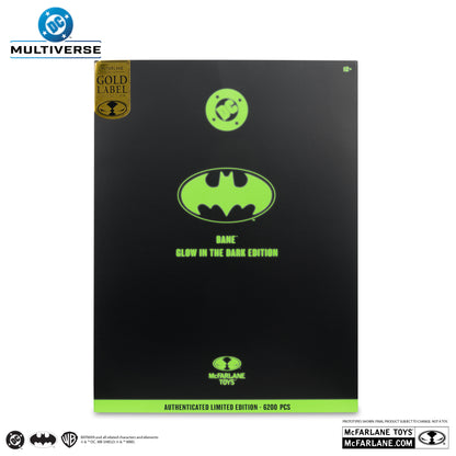 McFarlane Toys DC Multiverse Bane (Glow in the Dark Edition) Action Figure – Gold Label