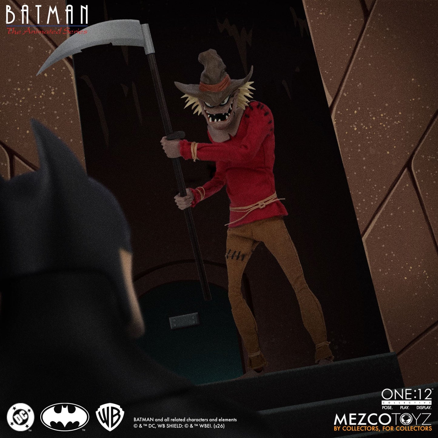 (Pre-order) Mezco One:12 Collective Batman: The Animated Series – Scarecrow 1/12 Scale Action Figure