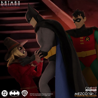 (Pre-order) Mezco One:12 Collective Batman: The Animated Series – Scarecrow 1/12 Scale Action Figure