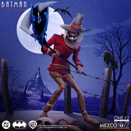 (Pre-order) Mezco One:12 Collective Batman: The Animated Series – Scarecrow 1/12 Scale Action Figure