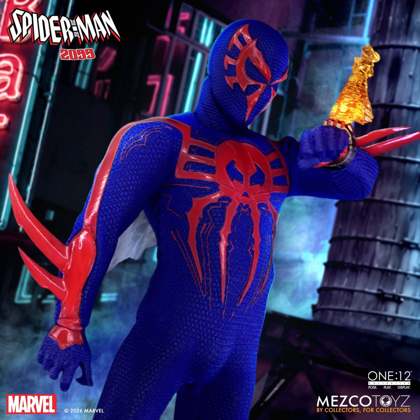 (Pre-order) Mezco One:12 Collective Spider-Man 2099 1/12 Scale Action Figure