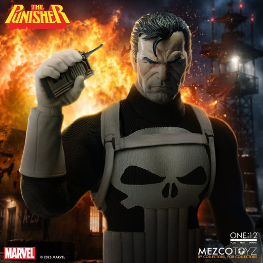 (Pre-order) Mezco Toyz One:12 Collective Marvel The Punisher 1/12 Action Figure