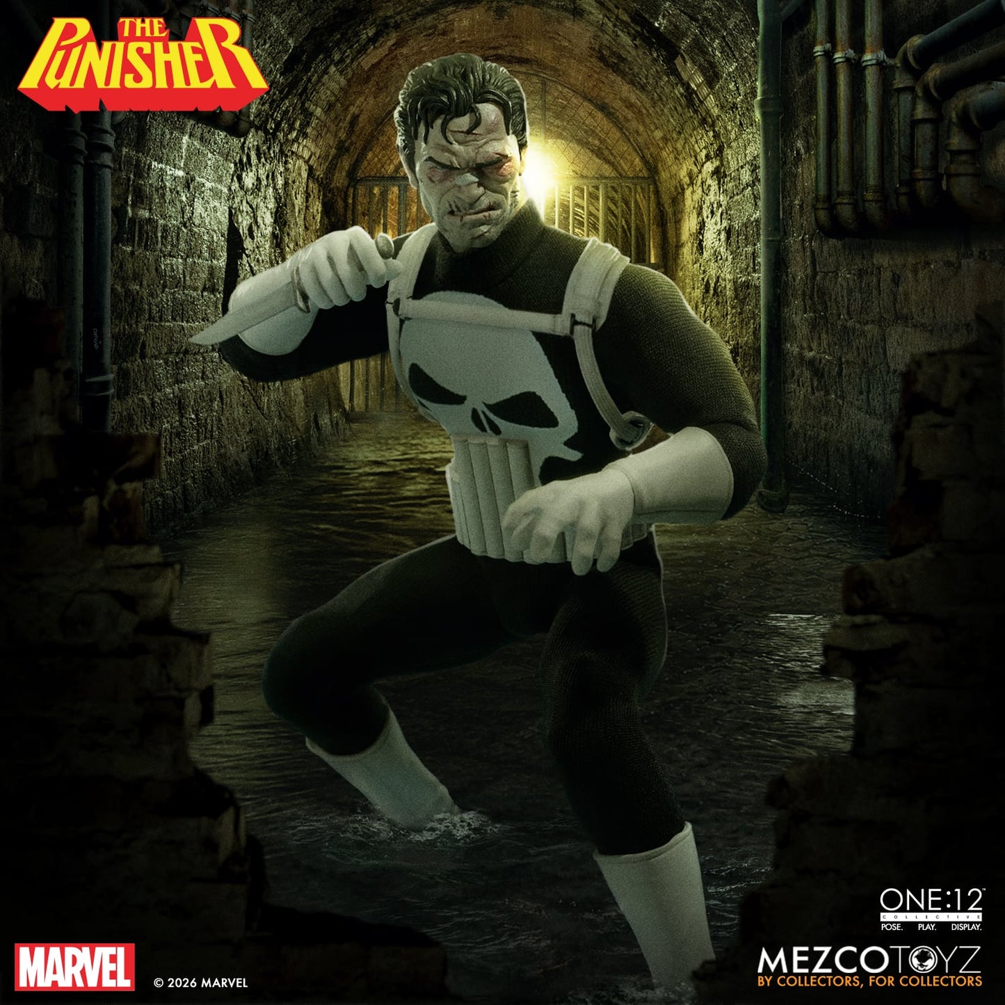 (Pre-order) Mezco Toyz One:12 Collective Marvel The Punisher 1/12 Action Figure