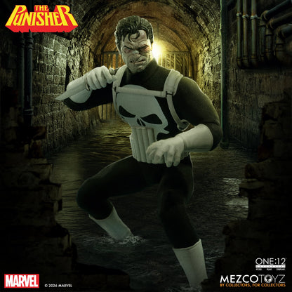 (Pre-order) Mezco Toyz One:12 Collective Marvel The Punisher 1/12 Action Figure