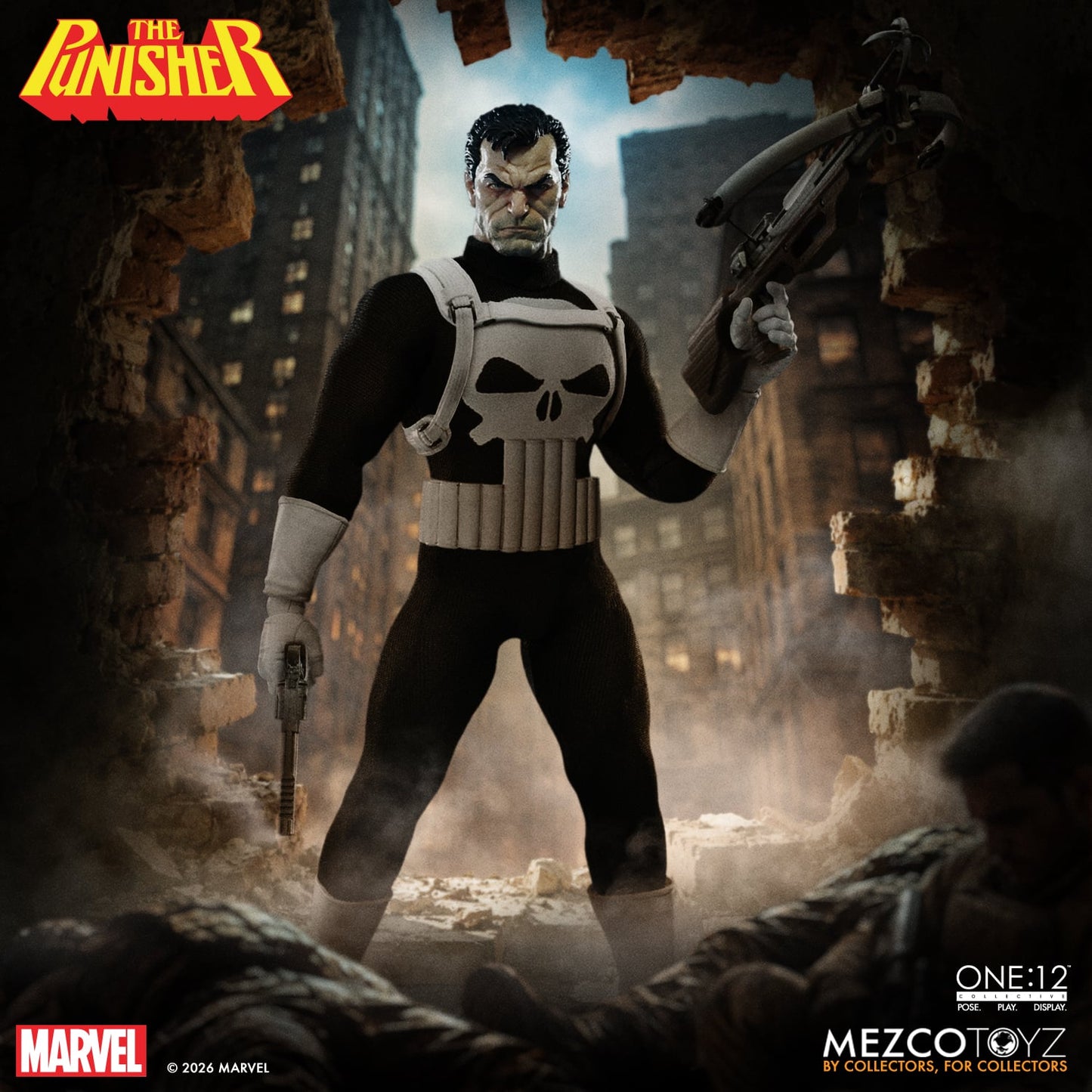 (Pre-order) Mezco Toyz One:12 Collective Marvel The Punisher 1/12 Action Figure