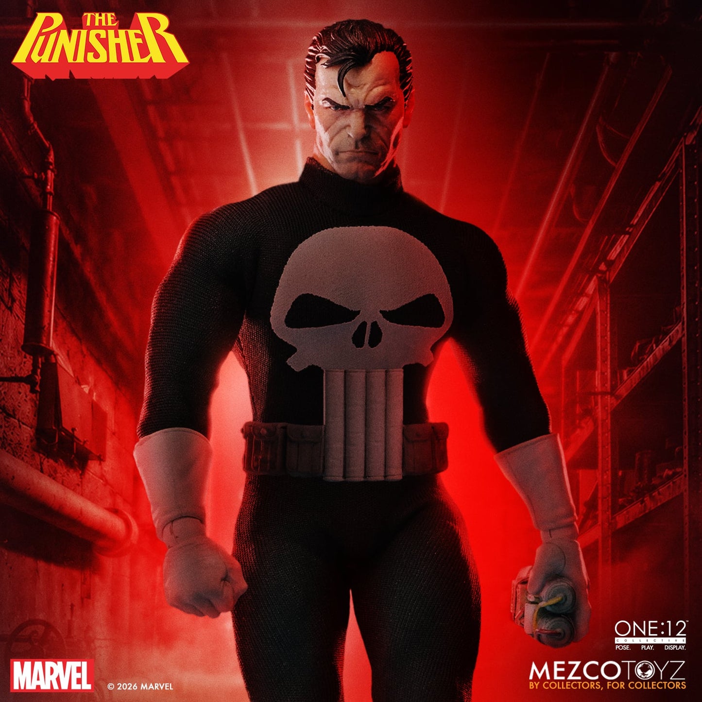 (Pre-order) Mezco Toyz One:12 Collective Marvel The Punisher 1/12 Action Figure