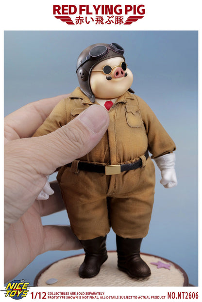 (Pre-order) NICETOYS Red Flying Pig NT2606A 1/12 Action Figure