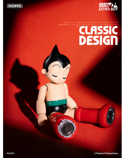 GONG Studio Astro Boy Metal Action Series 1/12 scale action figure with alloy frame and LED features