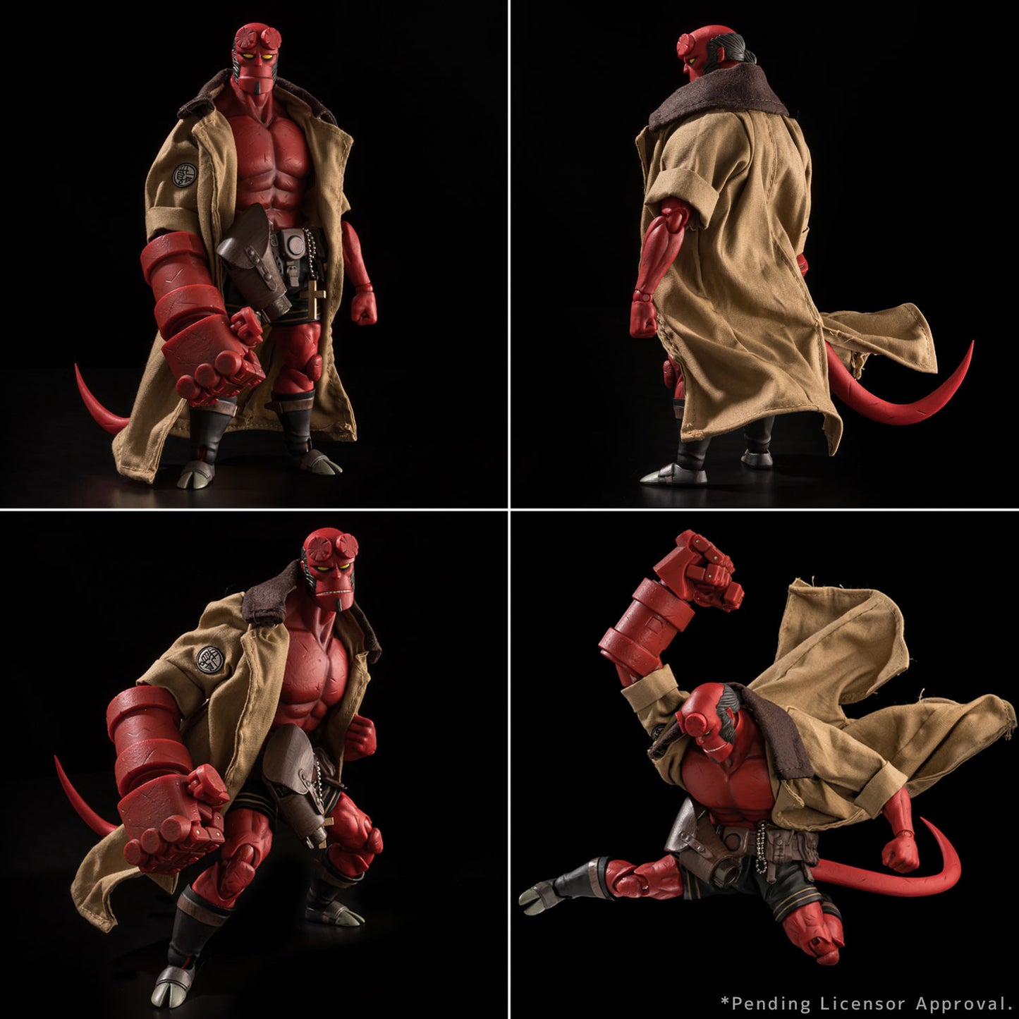 Hellboy 30th Anniversary Hellboy 1/12 Scale Action Figure 1000TOYS