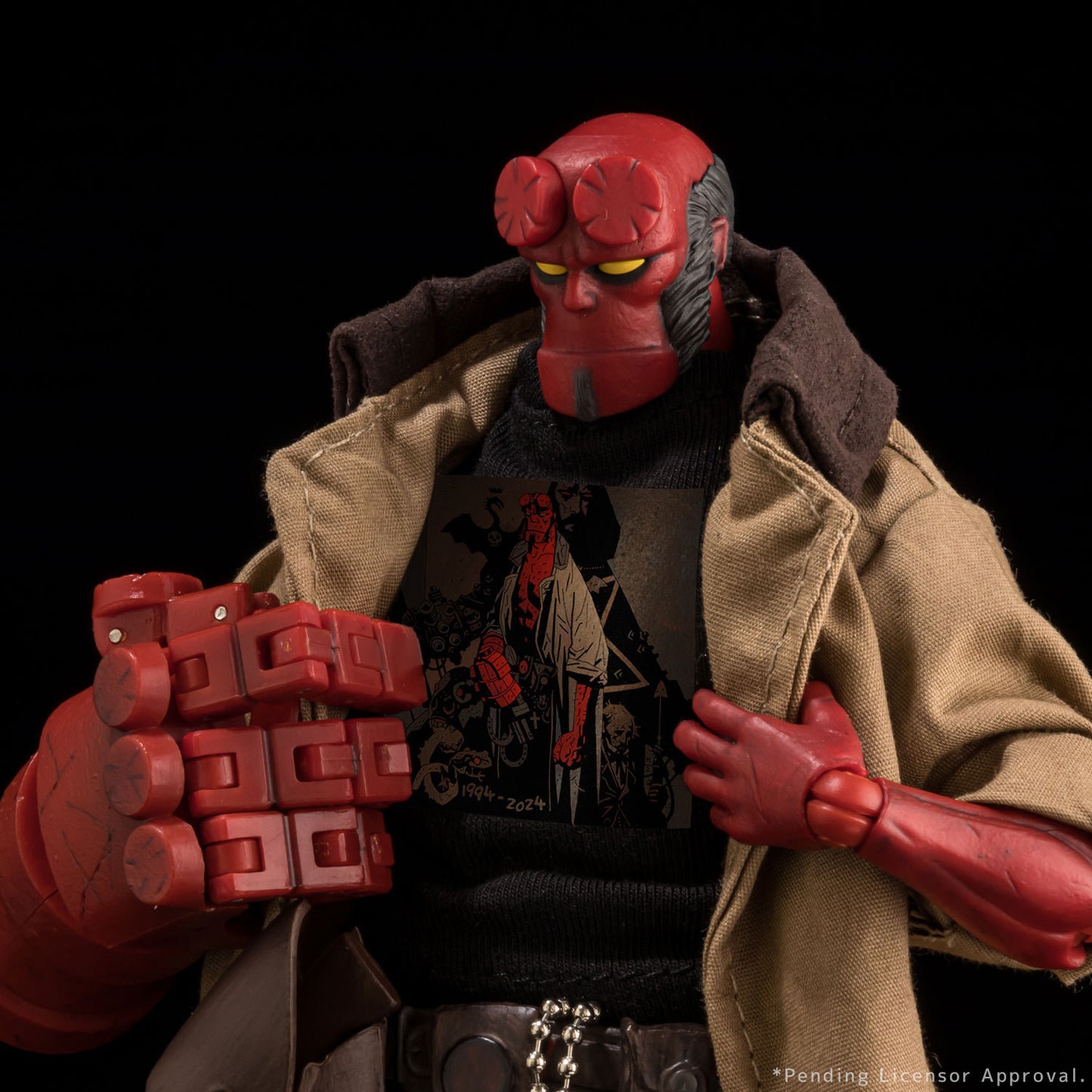 Hellboy 30th Anniversary Hellboy 1/12 Scale Action Figure 1000TOYS