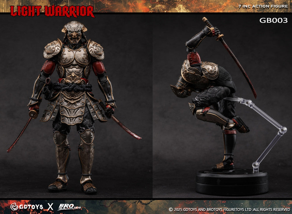 (Pre-order) Brotoys x GD Toys Light Warrior GB003 (Reissue) 1/12 Action Figure