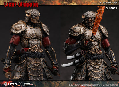 (Pre-order) Brotoys x GD Toys Light Warrior GB003 (Reissue) 1/12 Action Figure
