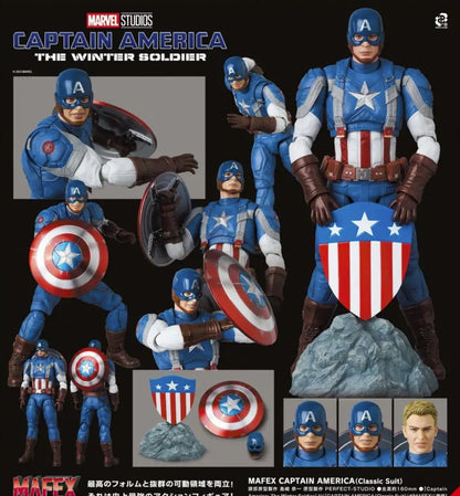 MAFEX No.220 MAFEX CAPTAIN AMERICA (Classic Suit) Action figure