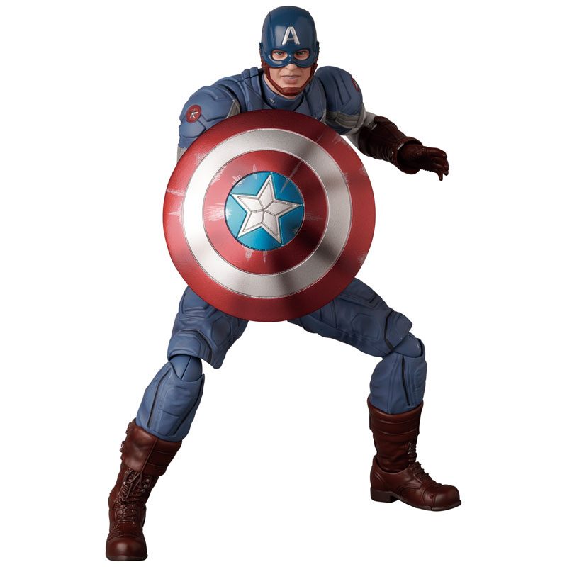 MAFEX No.220 MAFEX CAPTAIN AMERICA (Classic Suit) Action figure