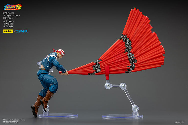 JoyToy KOF'98UM '97 Special Team Billy Kane 1/18 Scale Action Figure