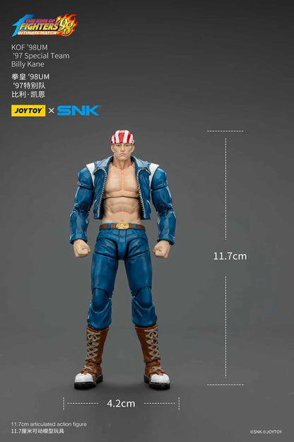 JoyToy KOF'98UM '97 Special Team Billy Kane 1/18 Scale Action Figure