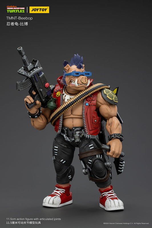 JoyToy TMNT Bebop action figure with punk accessories – Available from Sugoi Collectible NZ & ships to Australia