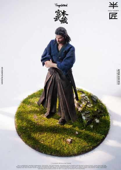(Pre-order) Half Craft Studio Musashi Miyamoto (Vagabond)  1/12 Scale Action Figure