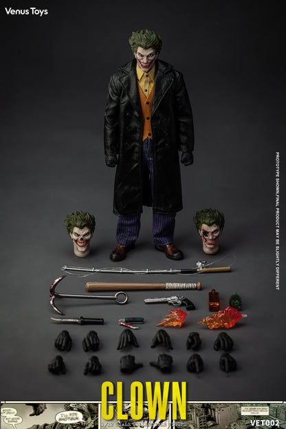 (Pre-order) Venus Toys The Clown VET002 1/12 Scale Action Figure with Pre-Order Bonus