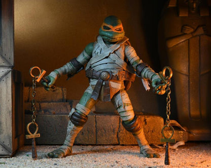 NECA Teenage Mutant Ninja Turtles Ultimate Michelangelo as The Mummy