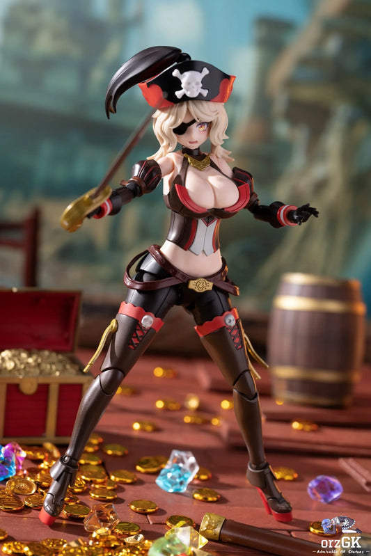 Border Models Pirate Queen Anne 1/12 Action Figure Model Kit