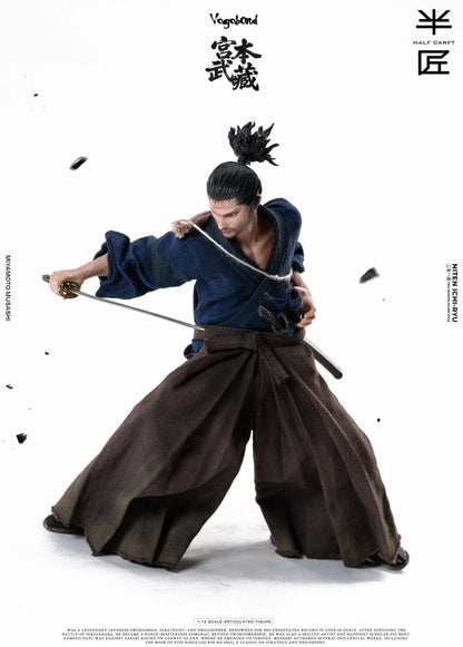 (Pre-order) Half Craft Studio Musashi Miyamoto (Vagabond)  1/12 Scale Action Figure
