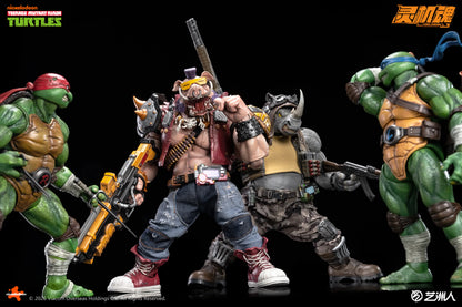 (Pre-order) LINGJIHUN 1/12 Action Figure – TMNT Rocksteady + Bebop