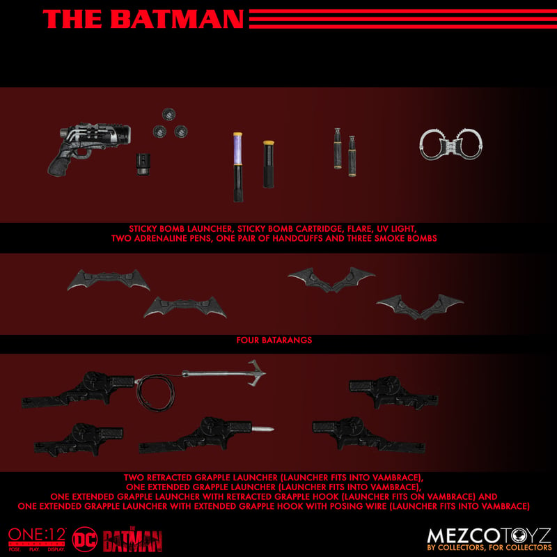 Mezco DC One:12 Collective The Batman (New Batman)