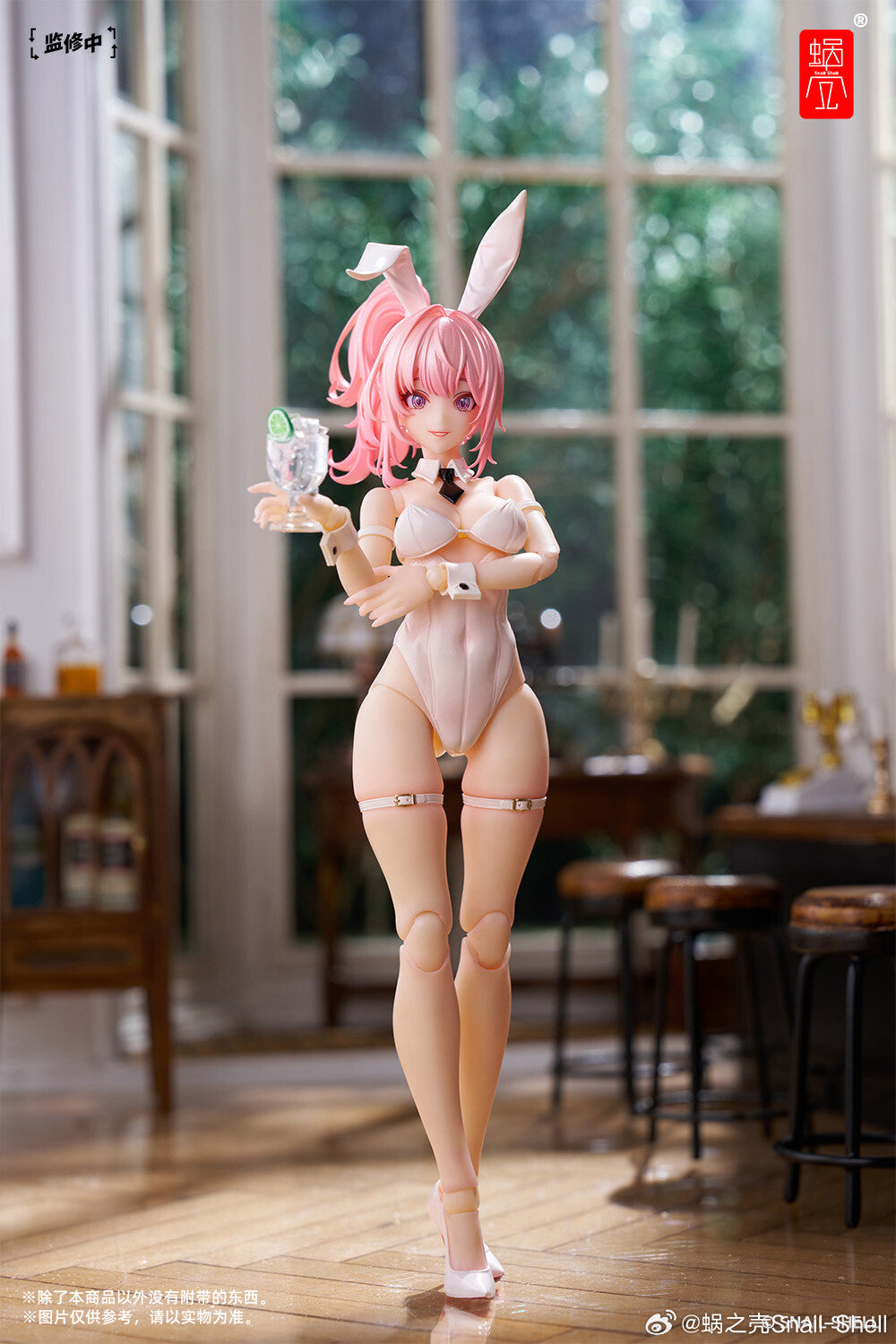 Bunny Girl Eileen 1/12 Scale Action Figure + Cyclone Bunny & Gear Set