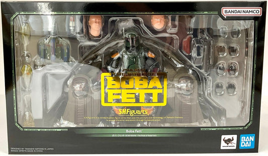 Bandai Star Wars Boba Fett - S.H.Figuarts Figure with Throne SHF