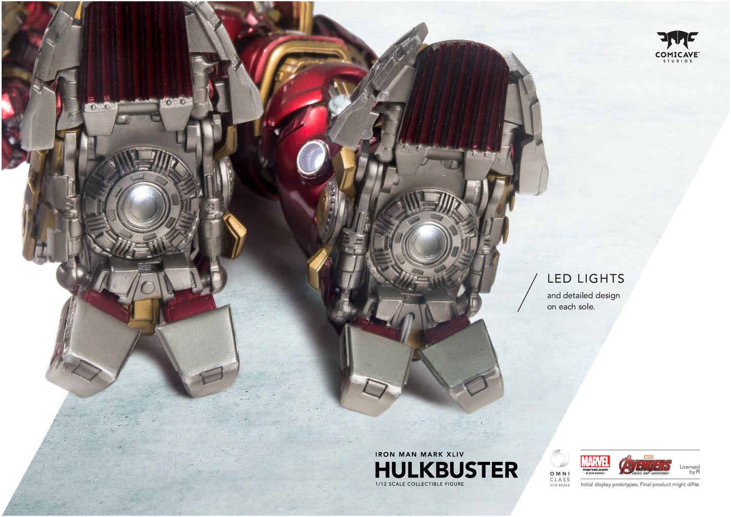 (Pre-order) Comicave Studios Iron Man Mark XLIV (MK44) Hulkbuster 1/12 Die-Cast Action Figure