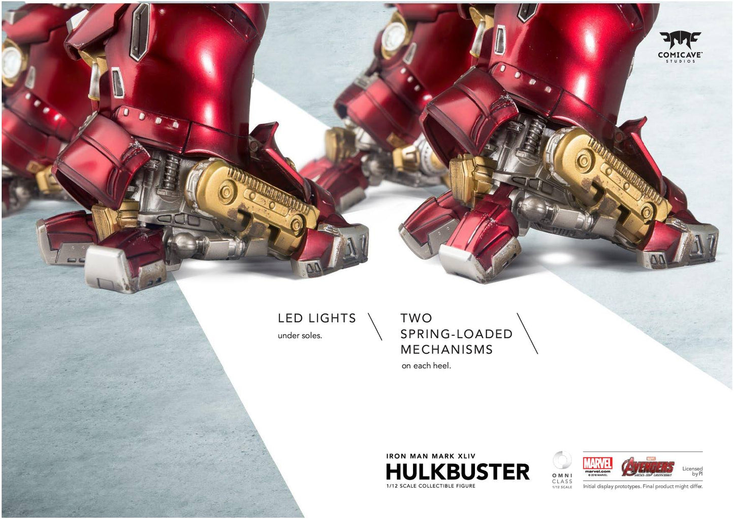 (Pre-order) Comicave Studios Iron Man Mark XLIV (MK44) Hulkbuster 1/12 Die-Cast Action Figure