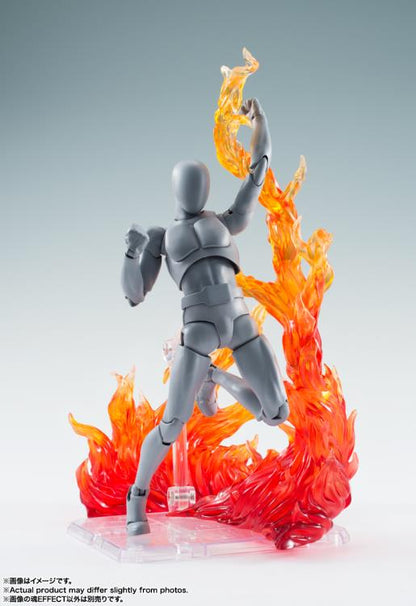 Bandai Tamashii Nations Tamashii Effect Burning Flame Action Figure, Red