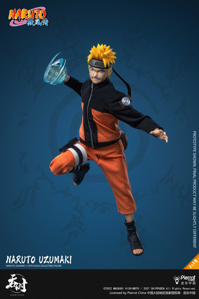 (Pre-order) Tunshi Studio Naruto Shippuden Naruto Uzumaki 1/12 Scale Action Figure