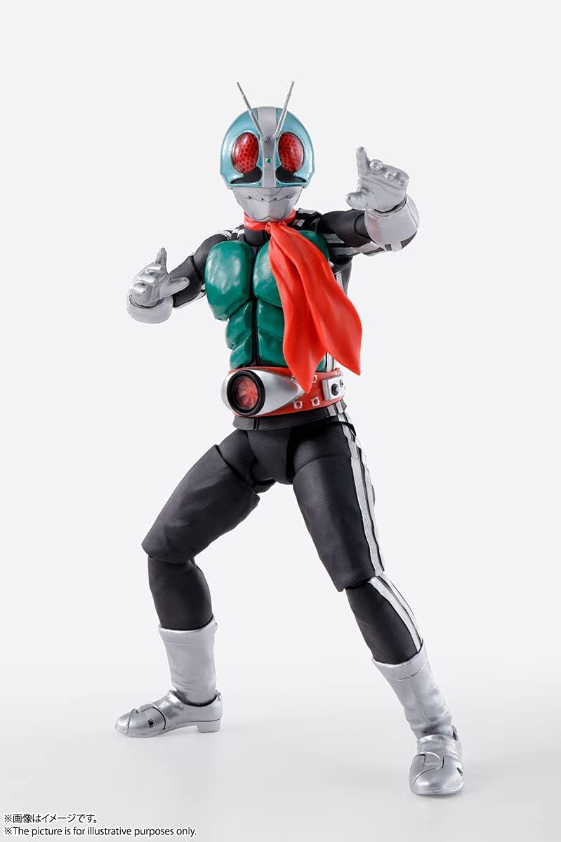 Bandai S.H.Figuarts Masked Rider 1 50Th Anniversary Version Action Figure