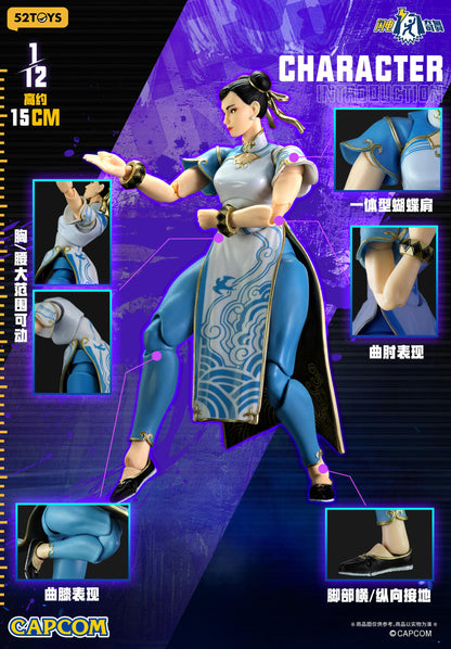 52TOYS FigLite Street Fighter 6 Chun-Li 1/12 Scale Action Figure